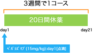 婦人科 子宮頸癌 BEV維持療法