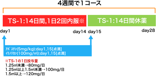 外科 大腸癌 アバスチン+IRIS療法