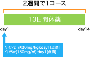 外科 大腸癌 ベクティビックス+CPT-11療法