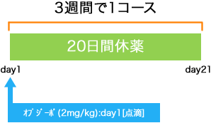 皮膚科 悪性黒色腫 オプジーボ(2mg/kg)療法