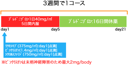 血液内科 非ホジキンリンパ腫 R-CVP療法