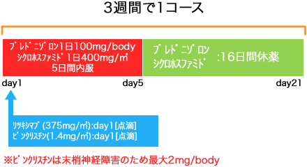 血液内科 非ホジキンリンパ腫 R-CVP(経口)療法