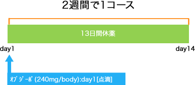 外科 胃癌オプジーボ療法(240mg/body)