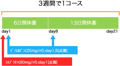 呼吸器病センター 非小細胞肺癌 CDDP+VNR(3週毎)療法