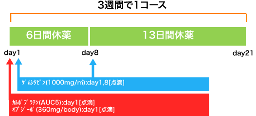 呼吸器病センター 非小細胞肺癌 NIVO+CBDCA+GEM療法