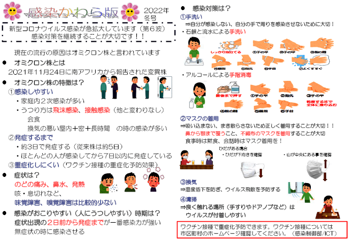 感染かわら版冬号