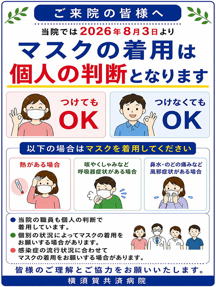マスク着用について